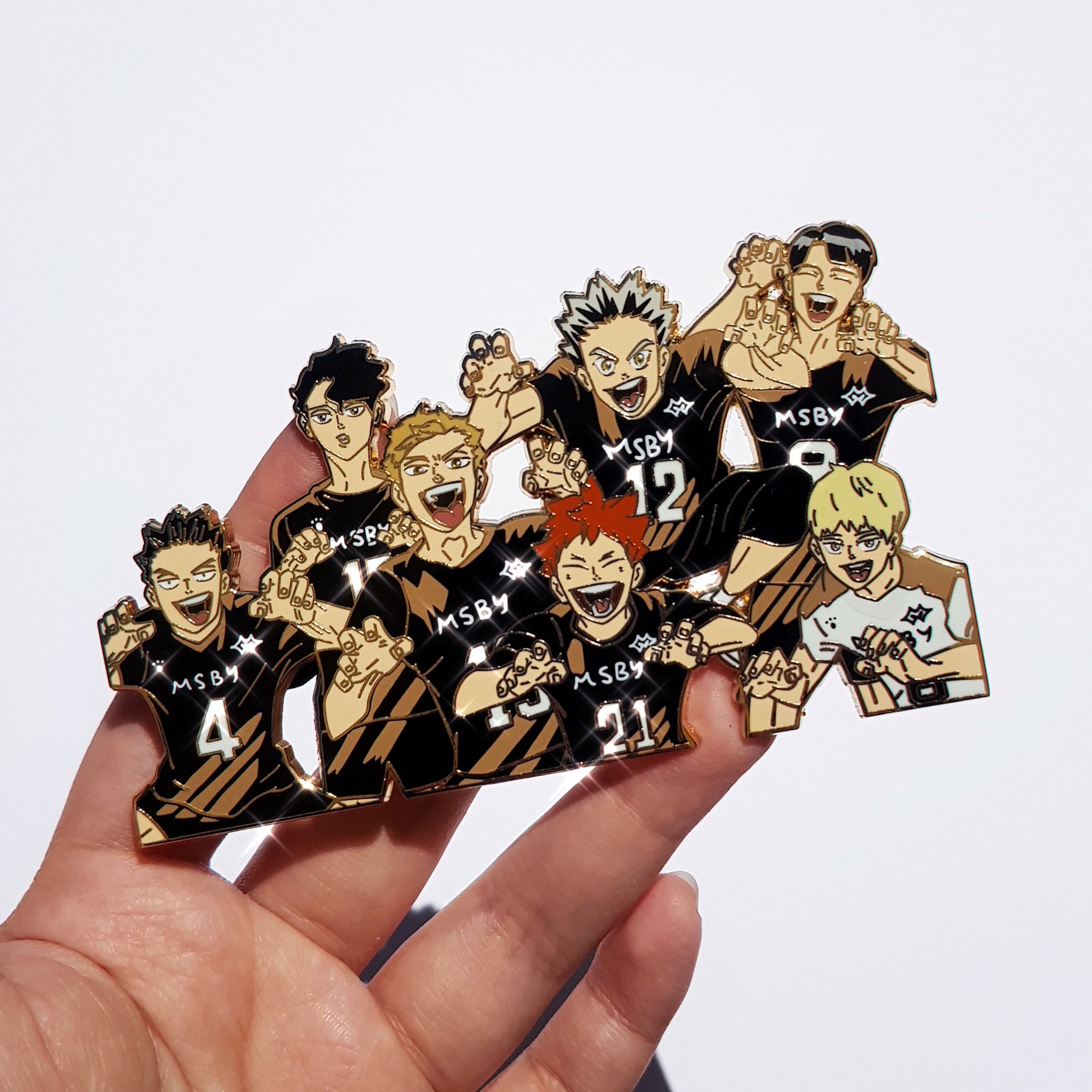 Haikyuu outlet MSBY pin